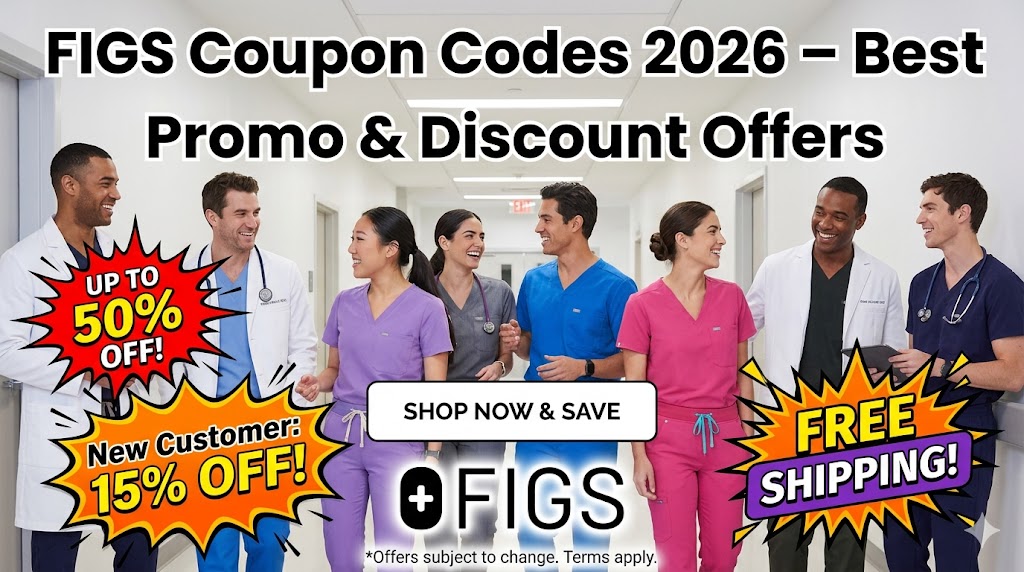 FIGS Coupon Codes 2026 – Best Promo & Discount Offers
